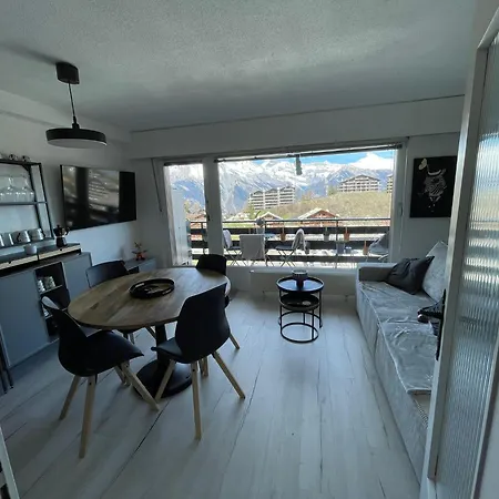 Vincenzo Appart, Studio Confortable A Nendaz, Acces Direct Au Telecabine De Tracouet Et Parking Souterrain Inclus Exterior photo